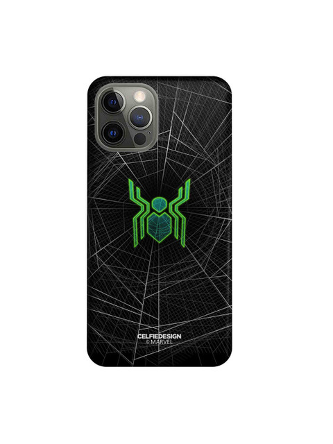 

CelfieDesign Black & Green Spider-Man iPhone 12 Pro Slim Back Case
