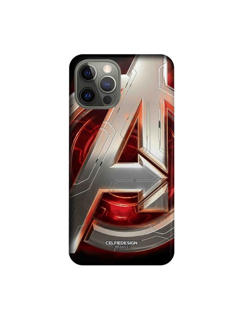 

CelfieDesign Silver & Red Avengers Version 2 iPhone 12 Pro Slim Back Case