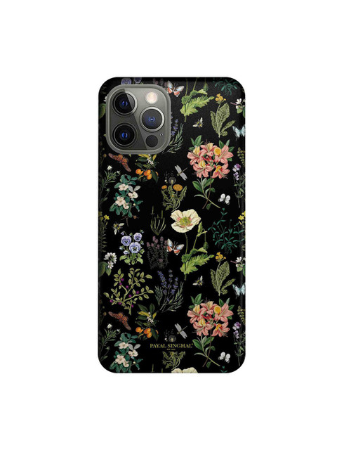 

CelfieDesign Black & Green Payal Singhal Titli iPhone 12 Pro Slim Back Case