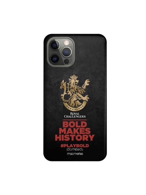 

CelfieDesign Black & Red Bold Makes History iPhone 12 Pro Slim Back Case