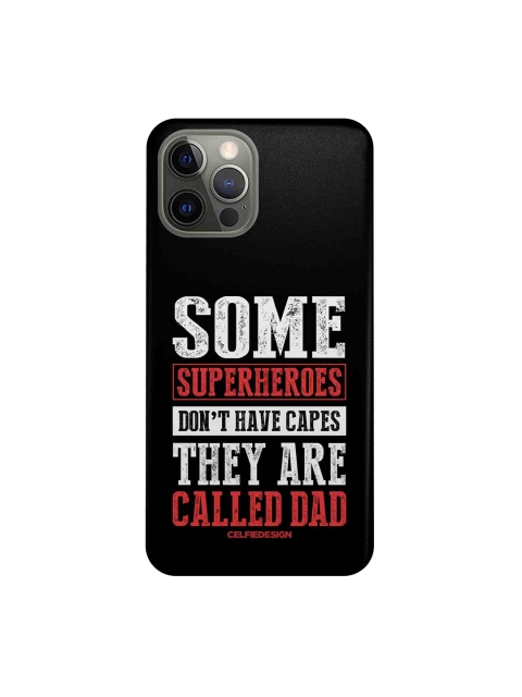 

CelfieDesign Black & White They Are Called Superhero iPhone 12 Pro Slim Back Case