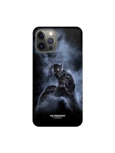 

CelfieDesign Black & Blue Black Panther iPhone 12 Pro Slim Back Case