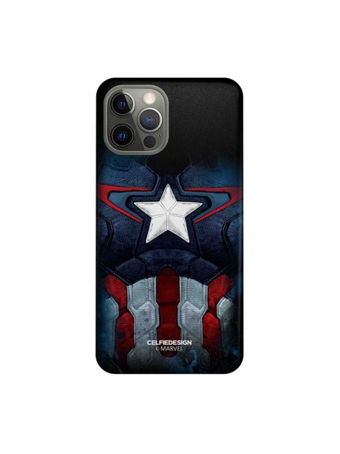 

CelfieDesign Blue & White Cap Am Suit iPhone 12 Pro Slim Back Case