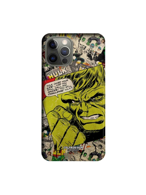 

CelfieDesign Green & Off-White Hulk iPhone 12 Pro Slim Back Case