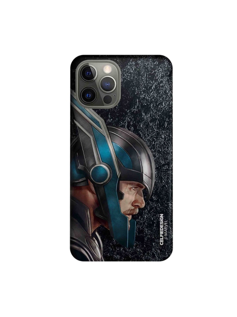 

CelfieDesign Black & Blue Invincible Thor Printed iPhone 12 Pro Slim Back Case