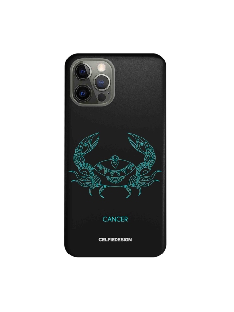 

CelfieDesign Black & Green Cancer iPhone 12 Pro Slim Back Case