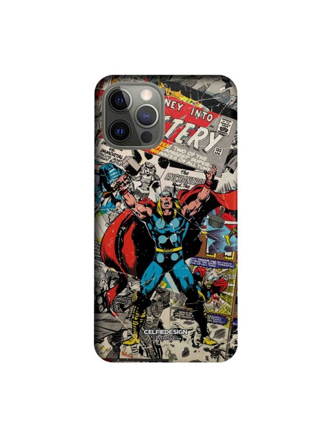 

CelfieDesign Blue & Red Comic Thor iPhone 12 Pro Slim Back Case