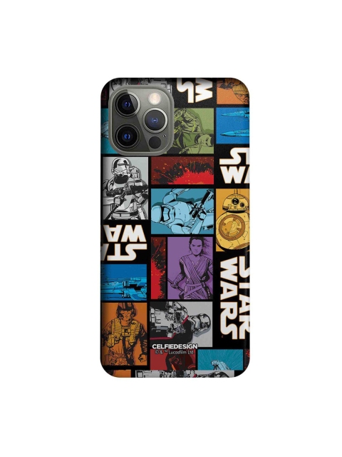 

CelfieDesign Blue & Purple The Force Awakens iPhone 12 Pro Slim Back Case