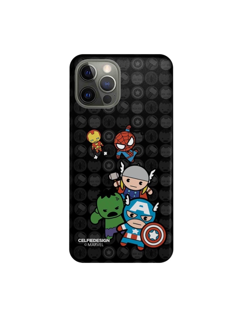 

CelfieDesign Black & Green Kawaii Art Marvel Comics iPhone 12 Pro Slim Back Case