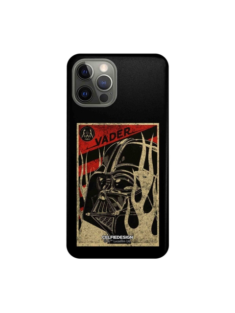 

CelfieDesign Black & Off-White Darth Vader iPhone 12 Pro Slim Back Case