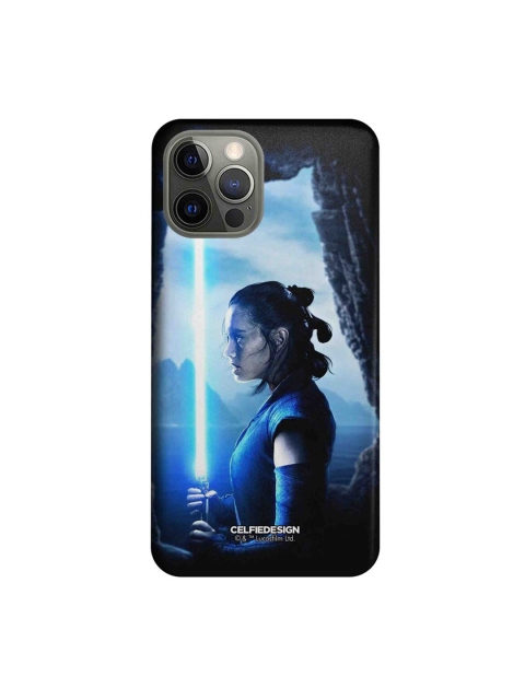 

CelfieDesign Blue & Black Light Saber iPhone 12 Pro Slim Back Case