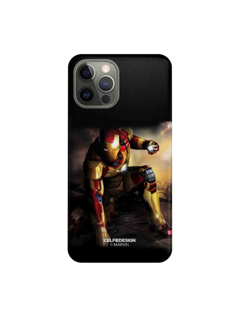 

CelfieDesign Black & Red Iron Man iPhone 12 Pro Back Case