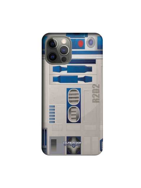 

CelfieDesign Grey & Blue Attire R2D2 Printed iPhone 12 Pro Slim Back Case