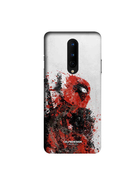 

CelfieDesign White & Red Pool Strokes OnePlus 8 Slim Back Case