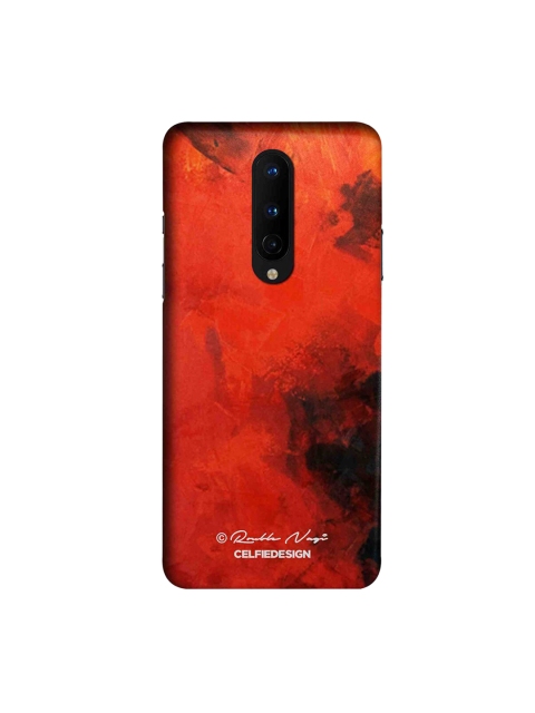 

CelfieDesign Red & Black Red on Me Printed OnePlus 8 Slim Back Case