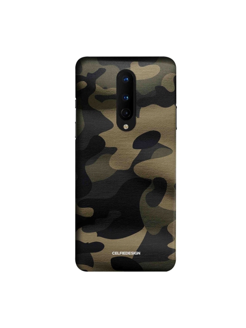 

CelfieDesign Green & Black Camo Sand Grullo OnePlus 8 Slim Back Case