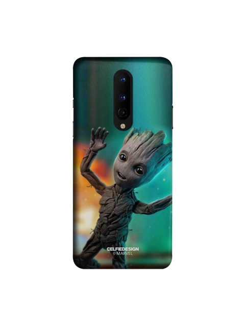

CelfieDesign Multi-Coloured Baby Groot Dance Printed OnePlus 8 Slim Back Case