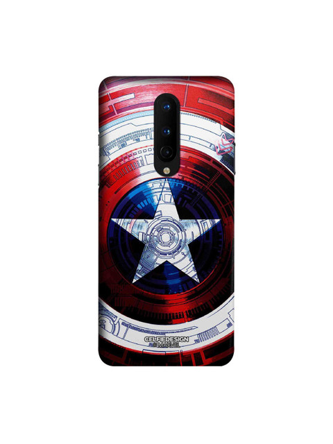 

CelfieDesign Red & Blue Captain Shield Decoded OnePlus 8 Slim Back Case