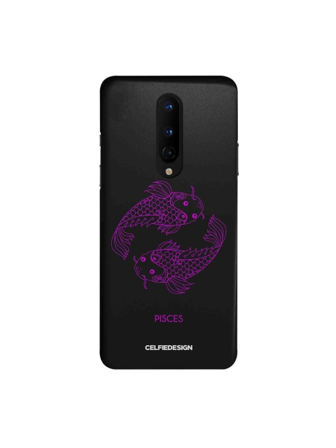 

CelfieDesign Black & Purple Pisces OnePlus 8 Slim Back Case