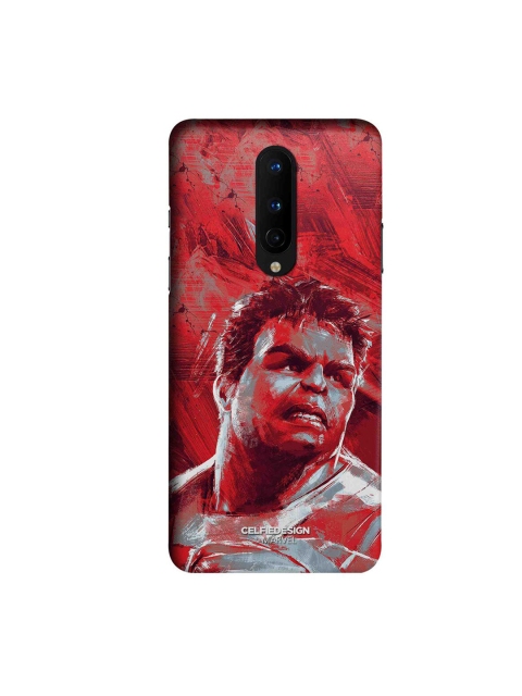 

CelfieDesign Red & Grey Charcoal Art Hulk OnePlus 8 Slim Back Case