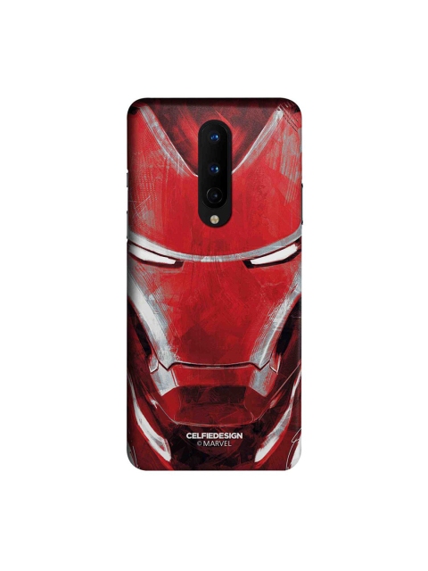 

CelfieDesign Red Charcoal Art Iron Man OnePlus 8 Slim Back Case