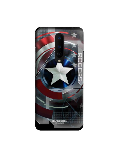 

CelfieDesign Multi-Coloured Cap Am Rogers OnePlus 8 Slim Back Case