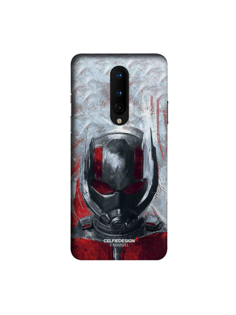 

CelfieDesign Grey & Red Antman Charcoal Art OnePlus 8 Back Case