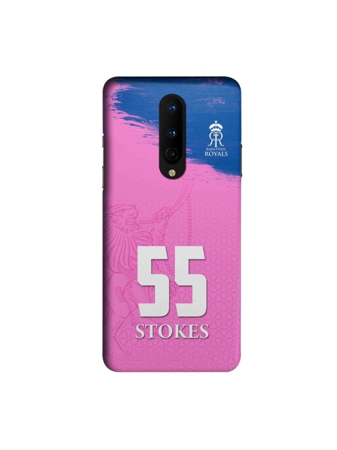 

CelfieDesign Pink & Blue Rajasthan Royals Gear Up OnePlus 8 Slim Back Case