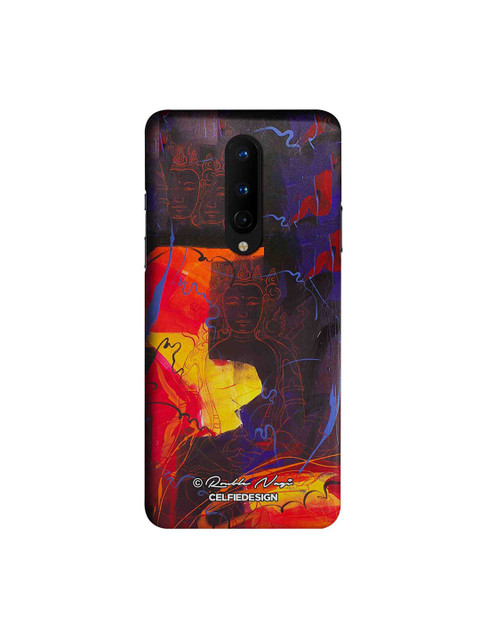 

CelfieDesign Blue & Red Moksha OnePlus 8 Back Case