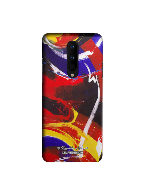 

CelfieDesign Multi-Coloured New World Printed OnePlus 8 Slim Back Case