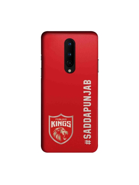 

CelfieDesign Red & White Sadda Punjab Kings OnePlus 8 Slim Back Case