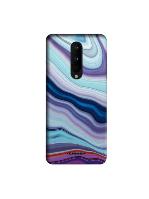 

CelfieDesign Blue & Purple Printed Plastic OnePlus 8 Slim Back Case
