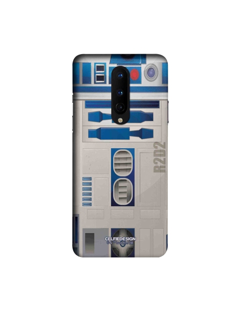 

CelfieDesign Grey & Blue Attire R2D2 OnePlus 8 Slim Back Case