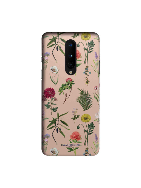 

CelfieDesign Pink & Green Payal Singhal Bageecha OnePlus 8 Slim Back Case