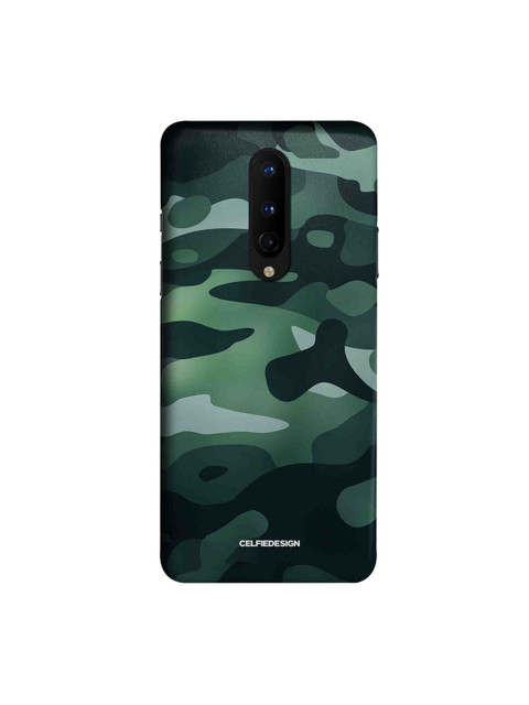 

CelfieDesign Green Camo Viridian Printed OnePlus 8 Slim Back Case