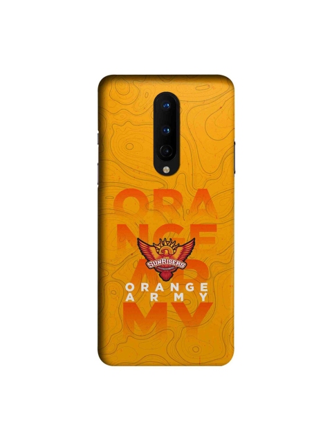 

CelfieDesign Orange & Red Printed Plastic OnePlus 8 Slim Back Case