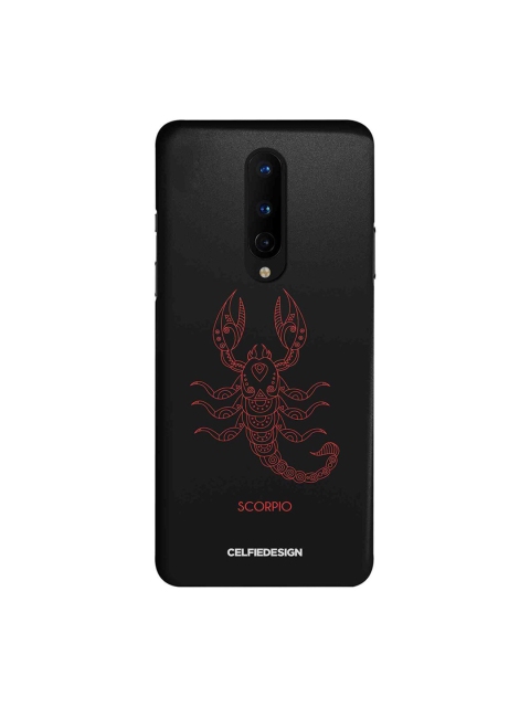 

CelfieDesign Black & Pink Scorpio OnePlus 8 Slim Back Case