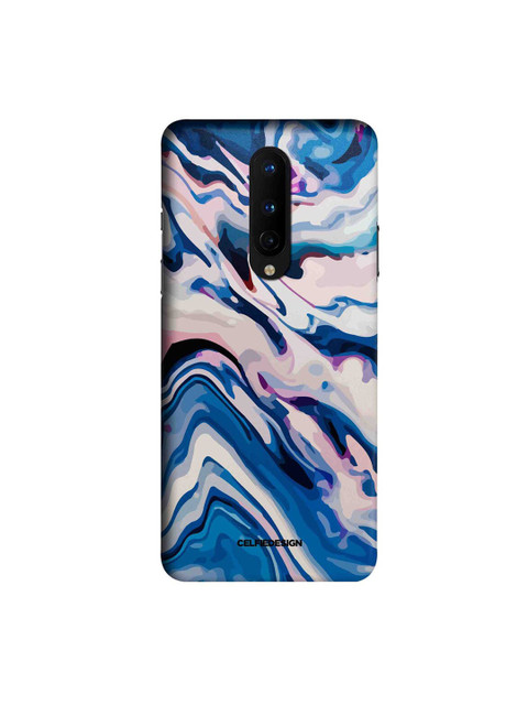 

CelfieDesign Blue & Pink Liquid Funk OnePlus 8 Slim Back Case