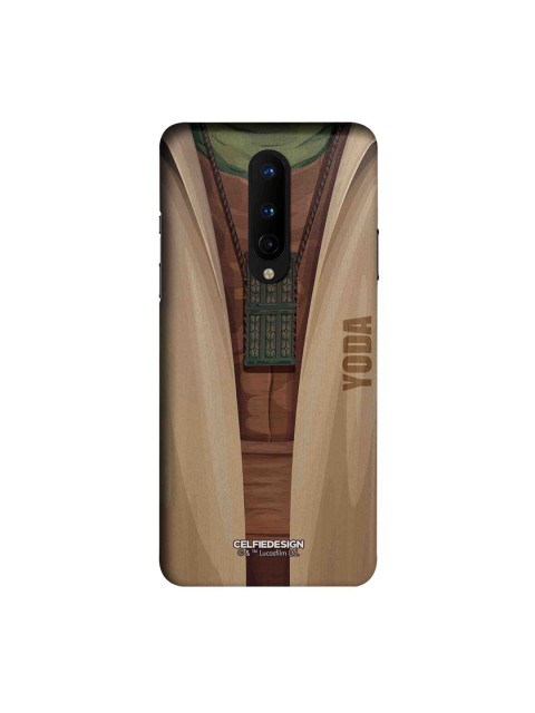 

CelfieDesign Brown & Green Attire Yoda OnePlus 8 Slim Back Case