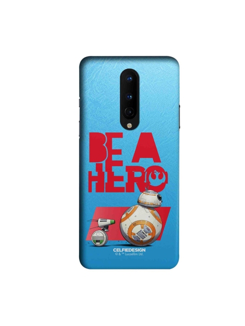 

CelfieDesign Blue & Red Be A Hero OnePlus 8 Back Case