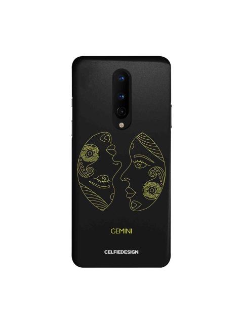 

CelfieDesign Black Gemini OnePlus 8 Slim Back Case