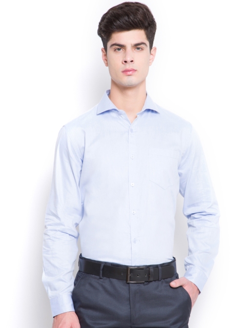 

Mark Taylor Men Blue Slim Fit Formal Shirt