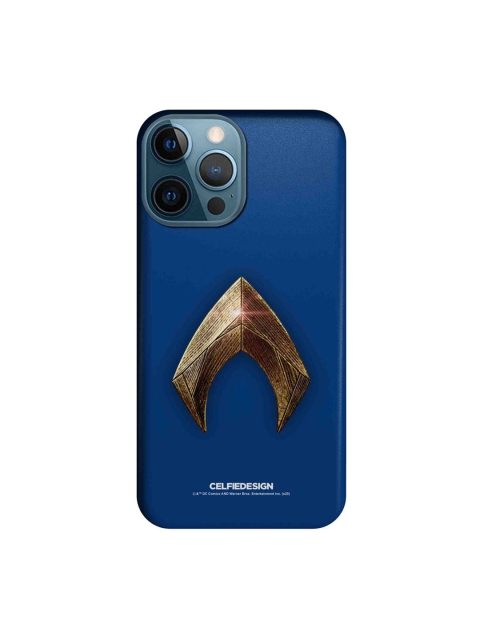 

CelfieDesign Blue & Gold-Toned Aquaman iPhone 12 Pro Max Slim Back Case