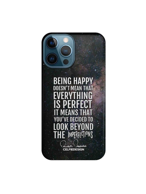 

CelfieDesign Purple & White Being Happy AB Quotes OnePlus 8 Slim Back Case