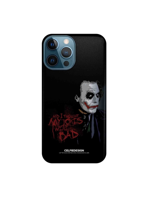

CelfieDesign Black & Red Jokers Sarcasm iphone 12 Pro Slim Back Case