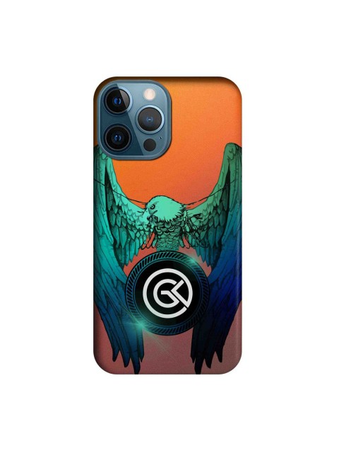 

CelfieDesign Orange & Green Eagle Fierce iPhone 12 Pro Max Slim Back Case