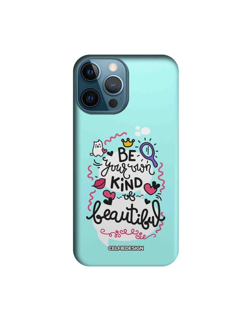 

CelfieDesign Blue Be Your Own Kind Of Beautiful iPhone 12 Pro Max Slim Back Case