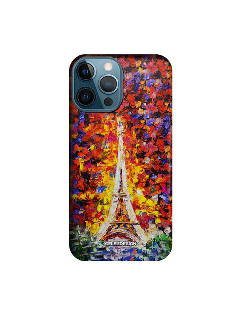 

CelfieDesign Red Artistic Eifel iPhone 12 Pro Max Back Case