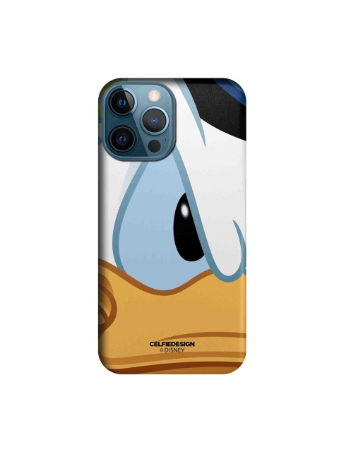 

CelfieDesign White & Orange Zoom Up Donald iPhone 12 Pro Max Slim Back Case