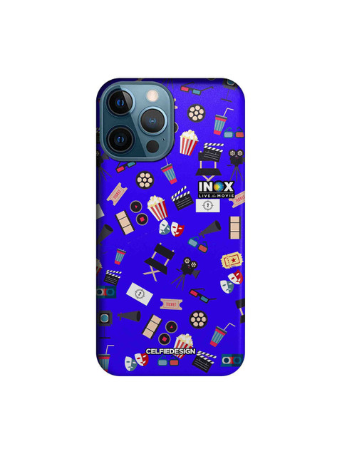 

CelfieDesign Blue & White Love Cinema iPhone 12 Pro Max Slim Back Case